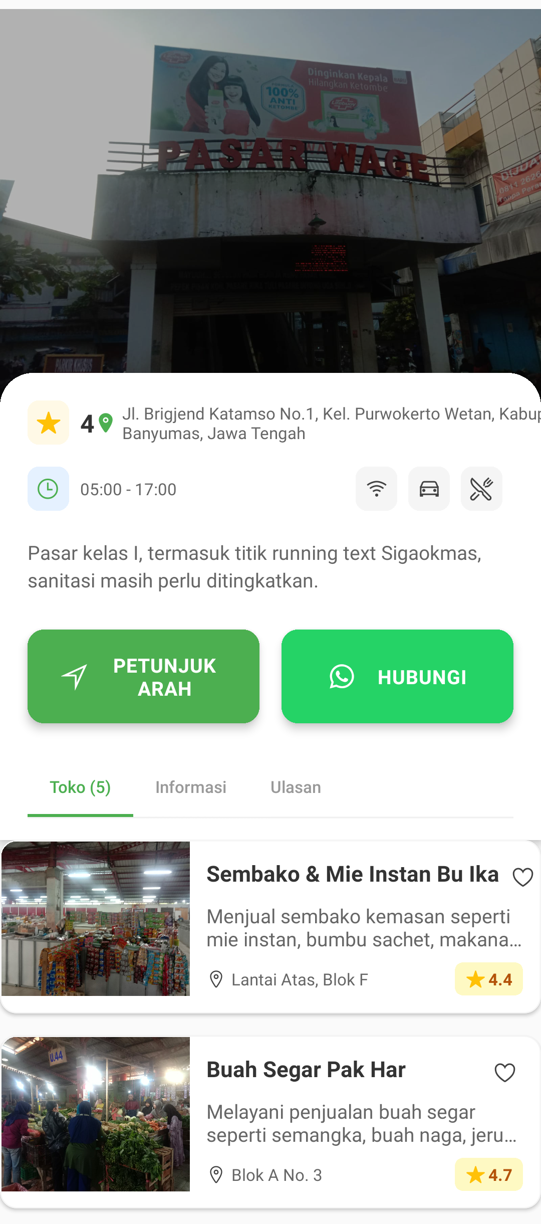 Screenshot Aplikasi